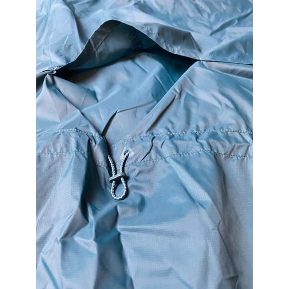 GYMSHARK Men's Speed Windbreaker Full Zip Workout Jacket Lightweight Teal L - Picture 7 of 12